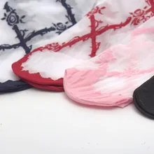 Принцесса сладкий Лолита шипы Роза прекрасный вязаный декоративный узор леггинсы AL03