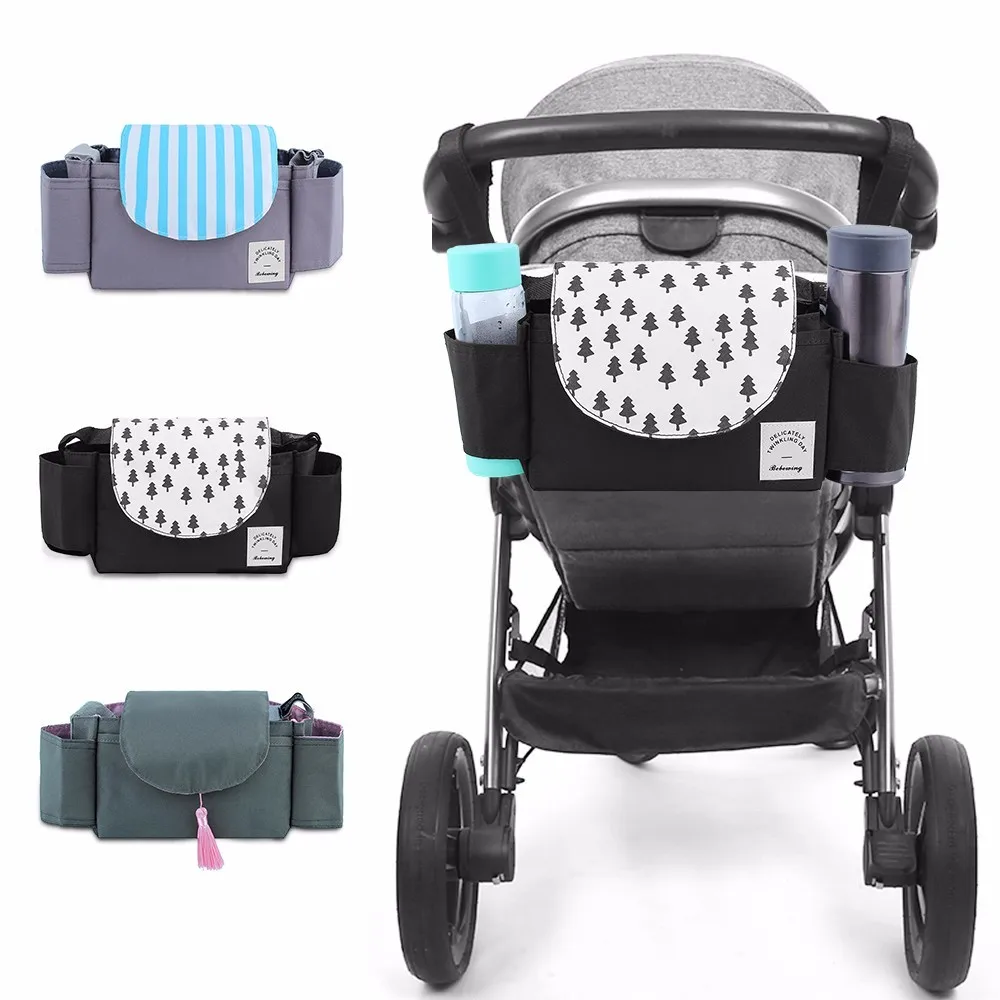 Универсальный органайзер для детских колясок многофункциональная сумка