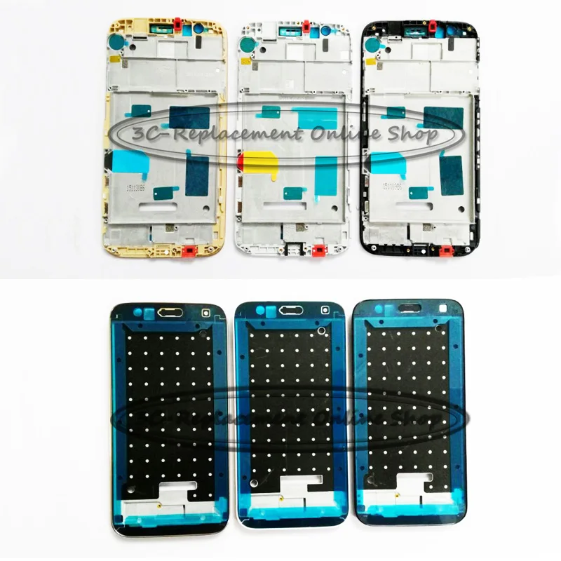 

10PCS For Huawei G8 G8 GX8 G7 Plus RIO-L01 RIO-L02 RIO-L03 Front Housing Chassis Plate LCD Display Bezel Faceplate Frame