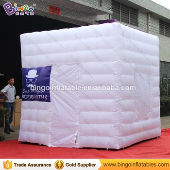 

3x3x3 Meters giant inflatable wedding photo booth tent for rental/sale from china