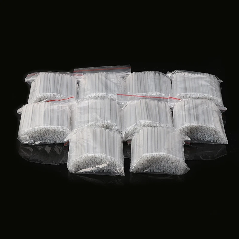 

1000Pcs/Set Single Core 60mm Bare Fiber Special Fiber Heat Shrinkable Tube Connector