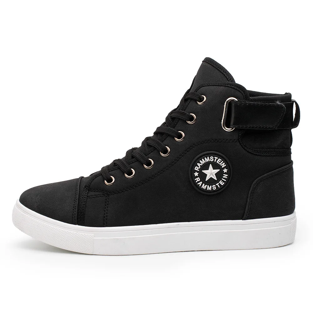 Koovan Men's Sneakers 2019 New Men's High-top Fashion Casual Inverness Men's Shoes Students Spring And Autumn Sports Boots Koovan Men's Sneakers 2019 New Men's High-top Fashion Casual Inverness Men's Shoes Students Spring And Autumn Sports Boots
