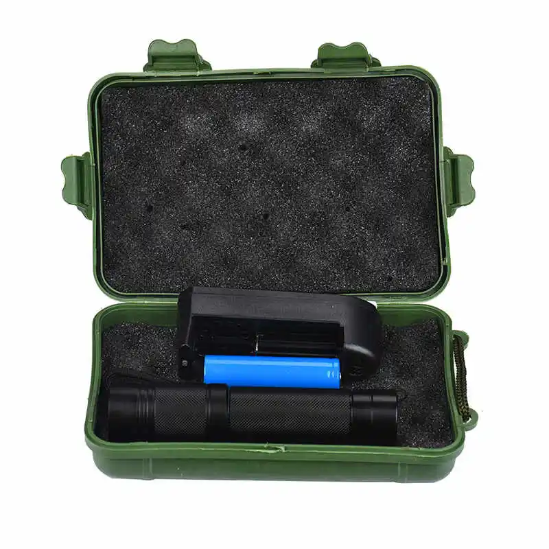 powerful led flashlight waterproof torch flashlight t6 lanterna led recarregavel Flashlight Torch led lamp 18650 #4S7 (5)