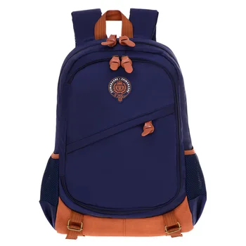 

middle school pack students backpack primary students schoolbag boy and girl reduce the burden of multi-functional bag