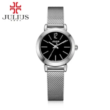 2017 hot New women luxury dress full steel watche fashion casual Japan quartz wrist watch Top