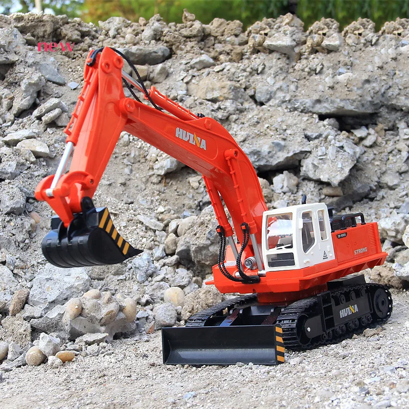 

Channels Remote Excavating Machinery Boy An Excavator Charge Motor-driven Control Vehicle Toys without original box