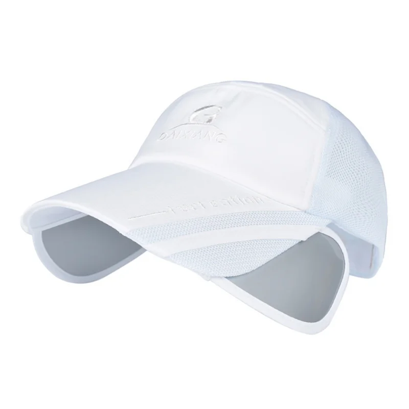 New Unisex Outdoor Running Hats Summer Flexible Sunshade Sunscreen Sun Hat Fishing caps - Цвет: W
