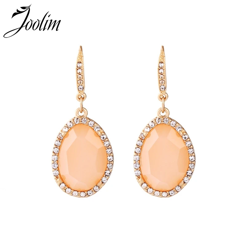 

Joolim Coral Stone Drop Earring Statment Earring For Party Drop Shipping Supplier