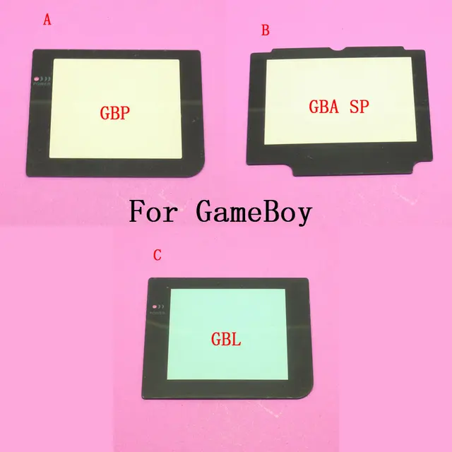 replacement screen lens for nintendo gameboy pocket gbp for game gameboy screen size