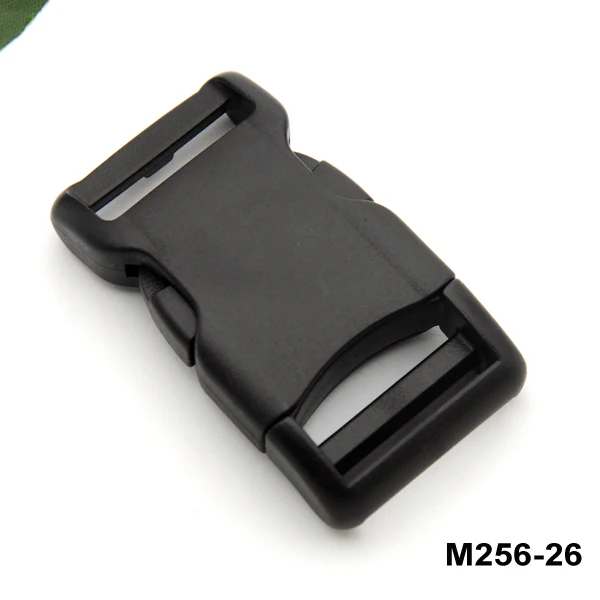 20pcs HLD/M256 26mm plastic POM buckles backpack contoured buckles side