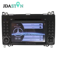 JDASTON 7 inch Car DVD Player for Mercedes Benz B200 A B Class W169 W245 Viano Vito W639 Sprinter W906 Radio Multimedia GPS Navi