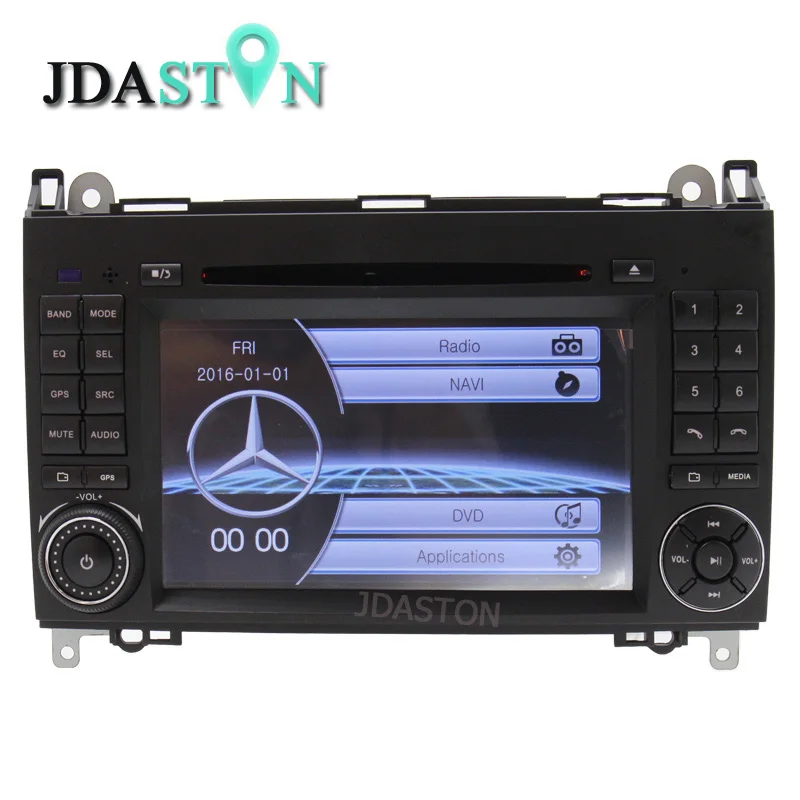 JDASTON 7 inch font b Car b font DVD Player for Mercedes Benz B200 A B