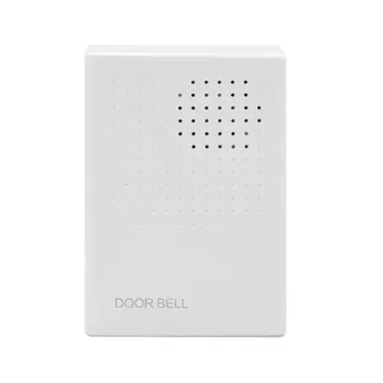Wired Door Bell Chime DC 12V Vocal Wired Doorbell Welcome Door Bell For Office Home Security Access Control System White