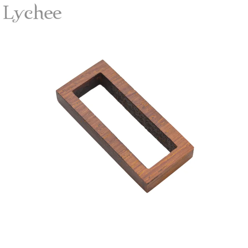 

Lychee 1 Piece DIY Sanders Wood Frame Pendant Mould Handmade Necklace Jewellery Making Tolls Equipments