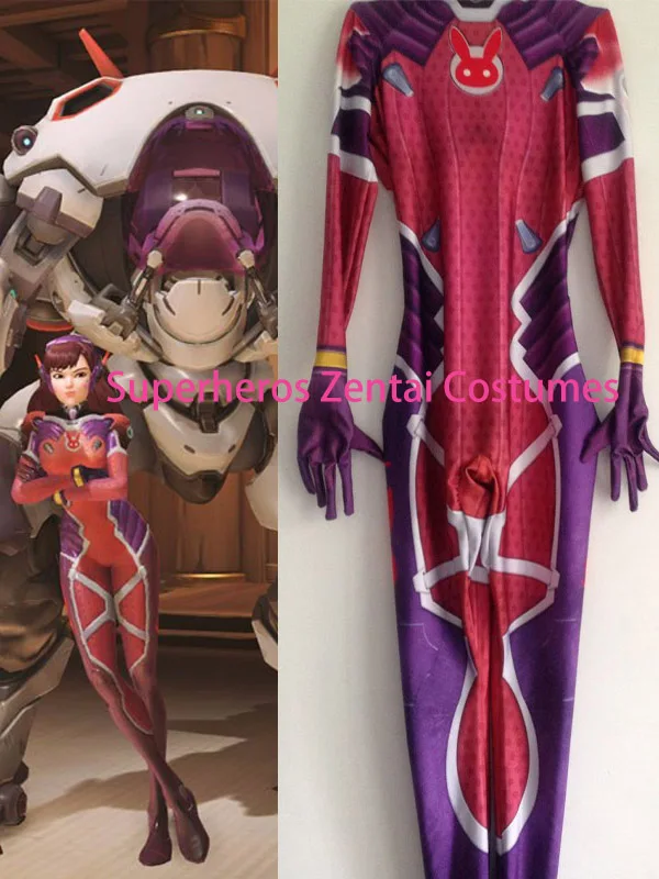 Cosplay girls gallery Dva white rabbit cosplay
