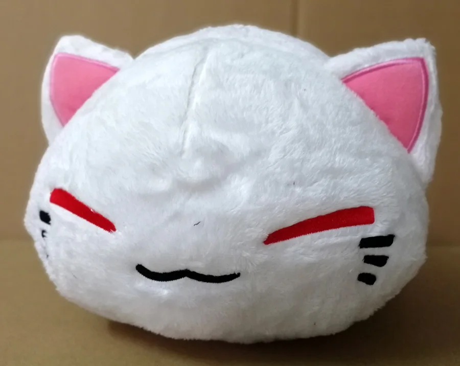 64 шт./лот, 28 см, мультяшная фигурка кошки Nemuneko, Спящая кошка, мягкая плюшевая кукла, игрушка Kawaii Maneki Neko, подушка, плюшевые игрушки