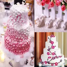 4 шт. торт белый мини цветок сливы резак для глазури помадка выдавливатель для украшения тортов плесень Happy Sale ap520