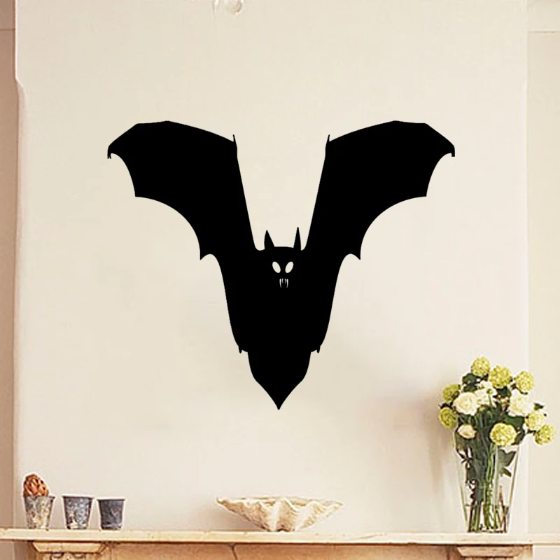 Bat Bats Halloween Haunted Spell Evil Graphic Wall Sticker Decal