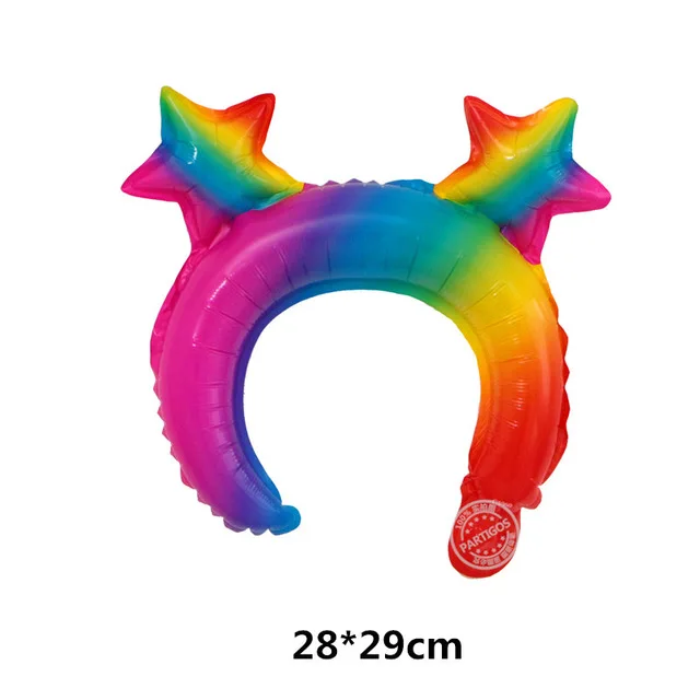 1pc Headband Новые космические путешествия шарики для дня рожденья вечерние Декор внешний Космос астронавт фольги Воздушные шары ET Planet Исследуйте партнера дети мальчик - Цвет: 1pc Headband