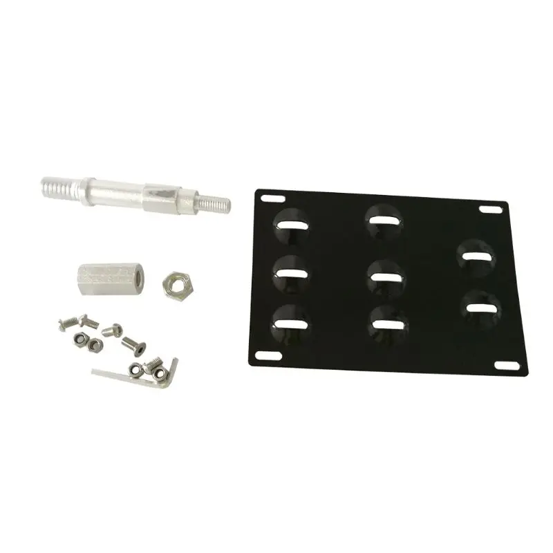 

Off-road Vehicle Aluminum Alloy License Plate Light LED Work Light Bracket for Volkswagen MK7 Golf GTi Bumper Bracket