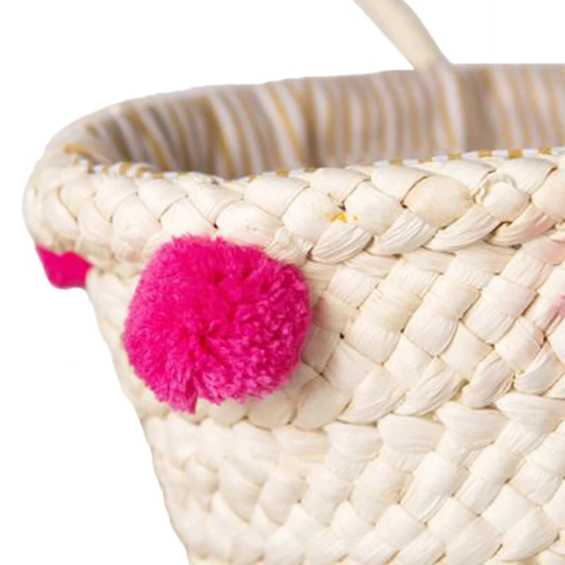 Women Handbags Straw Beach Bag Fashion Knitting Big Capacity Summer Hand Bag Luxury Designer Casual Bucket Shoulder Bags SS0287 (6)