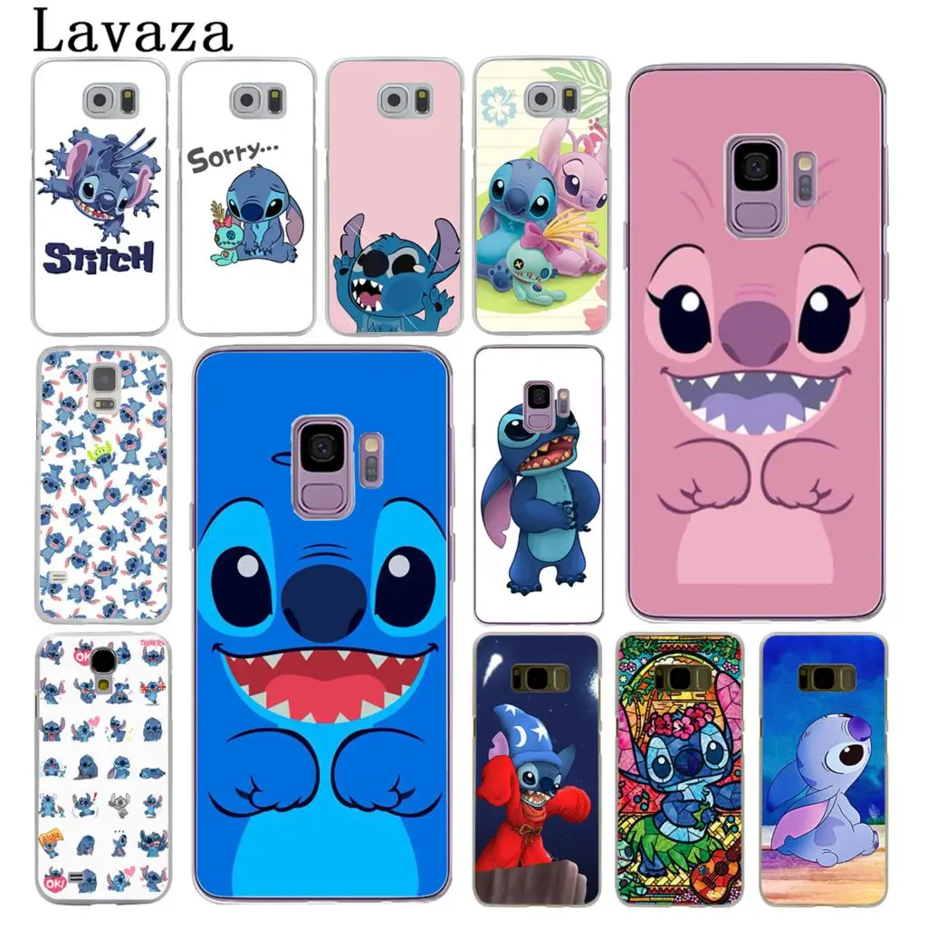 Милый чехол для телефона с рисунком Лило и Стич Samsung Galaxy S20 Ultra S10 Lite S10E S6 S7 Edge S8 S9 Plus