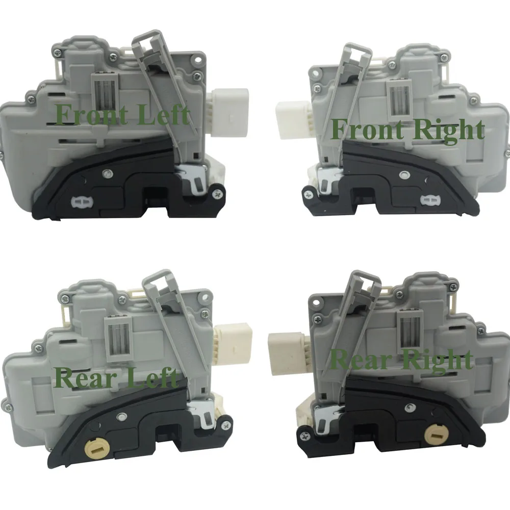 

4F0839016 4F0839015 4F1837016 4F1837015 Front Rear Left Right 4 Door Lock Latch Actuator For Audi A3 A4 A6 C6 A8 R8 Seat Exeo ST