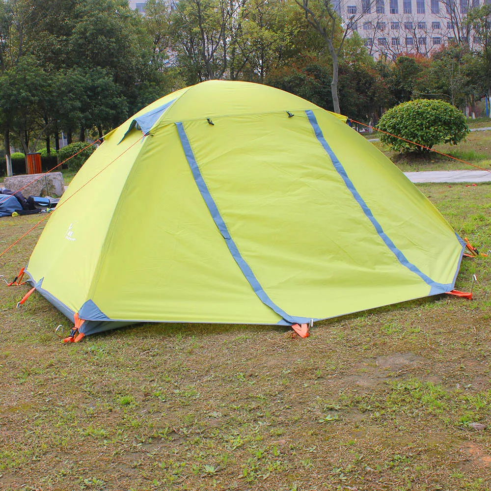 Good quality Flytop Double Layer 2 3 Person 210cm Aluminum Rod Outdoor