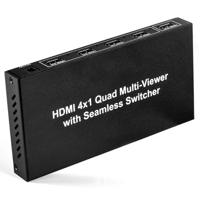 

Hdmi 4 Input 1 Output 1080P 60Hz Quad Multi-Viewer With Seamless Switch And Remote Control