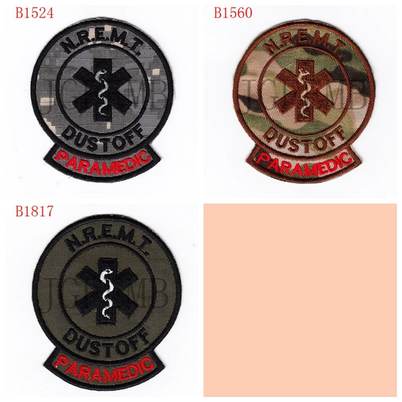 Military Paramedic Patch Badge  Patches Embroidered Paramedic -  Embroidered Patches - Aliexpress