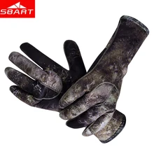 Камуфляжные мужские и женские перчатки для дайвинга, 3 мм, неопреновые перчатки для подводного плавания, перчатки для плавания, зимней рыбалки, подводной охоты