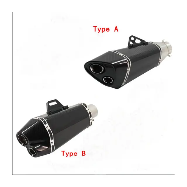 2016 New Arrival akrapovic yoshimura exhaust motorcycle Double Slash