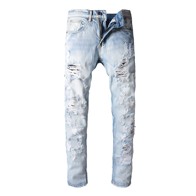 Hi Q New Arrival Pants Famous Brand Jeans Men Fit Denim Hi Q New Arrival Pants Famous Brand Jeans Men Fit Denim Clic Blue Colour Size 28 To 38 Trousers