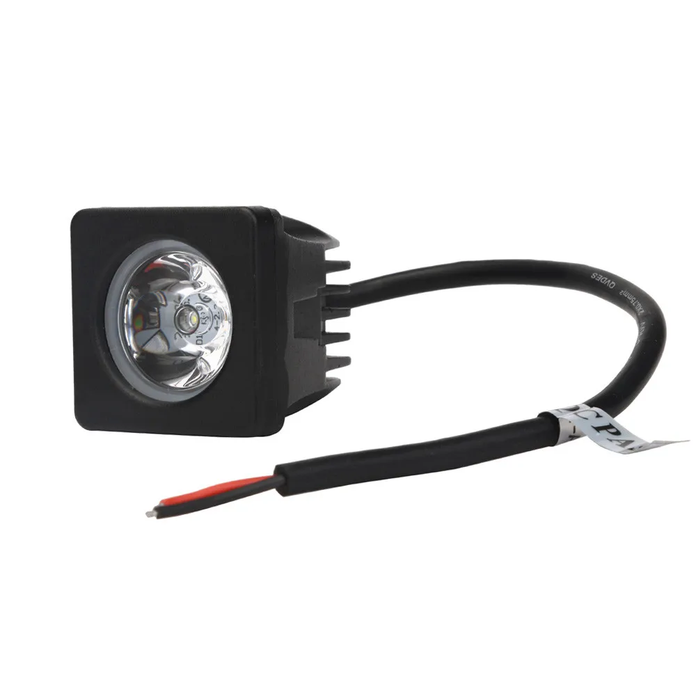 

1PC Unviersal Car boat Truck Driving Bike ATV 12V 24V 10W 800LM Spot Work LED Light 6500K