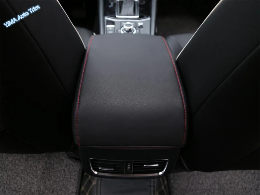 

Lapetus Auto Styling Armrest Pad Covers Middle Console Seat Storage Box Protection Mat Kit Fit For Mazda CX-5 CX5 2017 2018 2019
