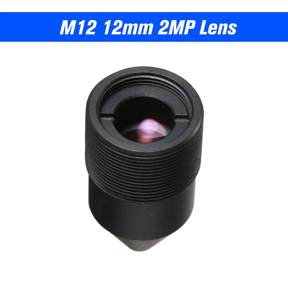 

HD 2.0Megapixel Pinhole Lens 12mm CCTV MTV Board Lens M12 Mount Lens 1/3" Image Format Aperture F1.6 for Security CCTV Camera