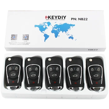 

KD-NB22 Universal Remote Control For KD900/KD900+/URG200 Remote Key Programmer For Buick Style 5pcs/lot