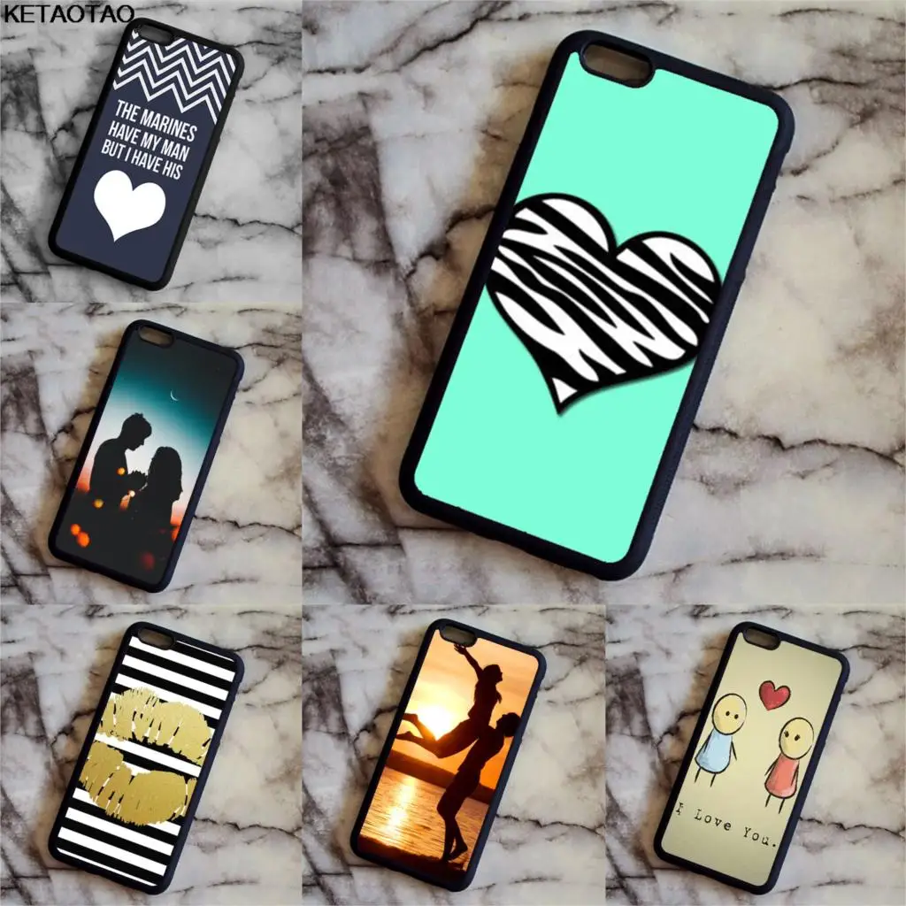 KETAOTAO Teal Blu con Zebra Cuore Sveglio чехлы для телефонов Samsung galaxy S4 5 6 7 8 9 Note 4 Чехол Мягкий ТПУ