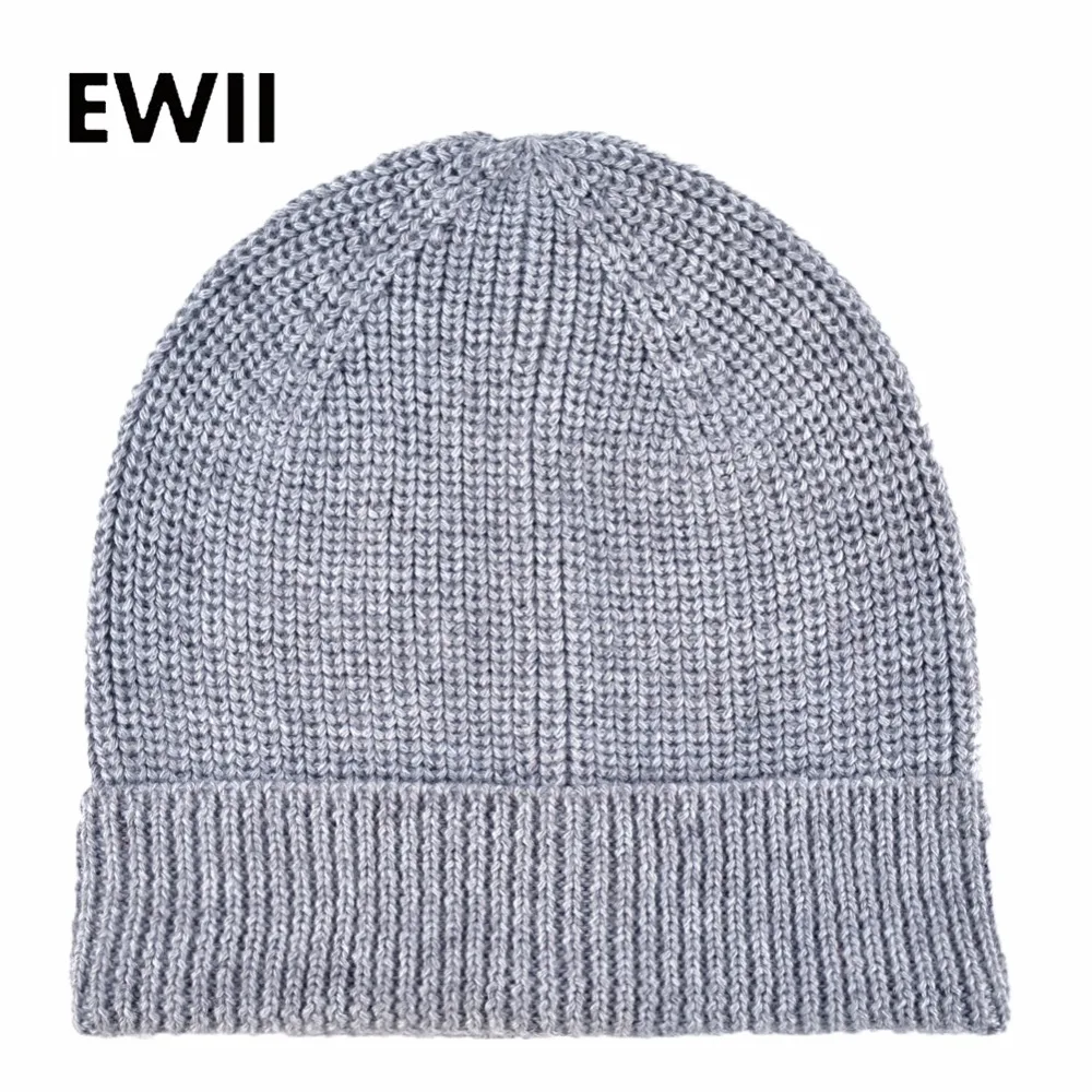 

Winter knitted wool cap men knit bonnet skullies beanies hat men solid color caps unisex brand warm beanie hats casquette