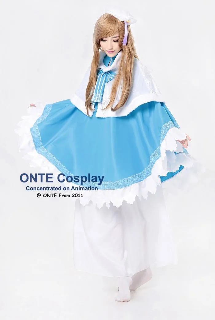 Anime LoveLive! School idol project Cosplay Costumes Nozomi Tojo Dress Love Live Awakening Choir Women Uniform Clothes + Wings (5)