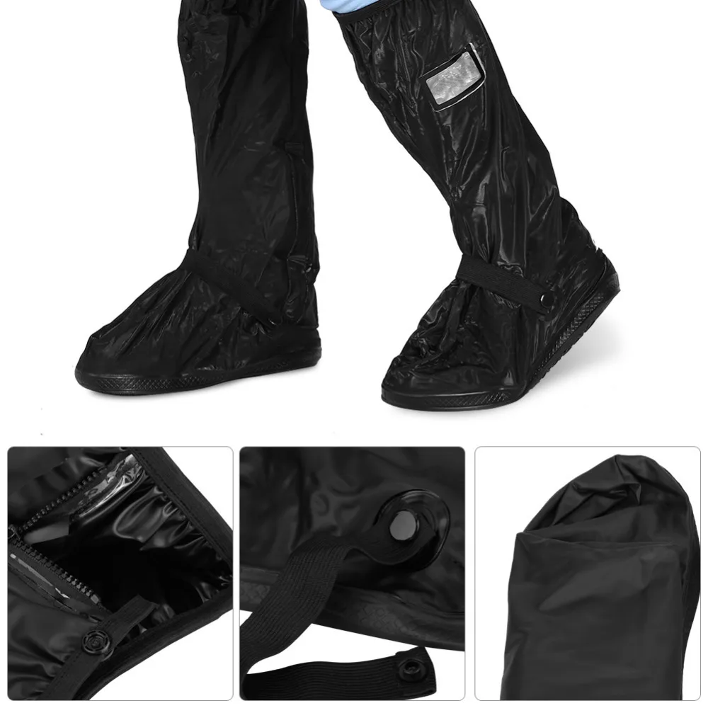 Motorcycle Scooter Bike Cycling Waterproof Rain Shoes Cover for Rainy Snowy Day Non-Slip Boot Covers Botas Para Moto impermeable