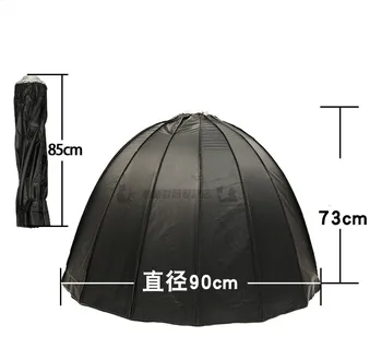 

90cm Deep Parabolic Softbox Bowens Mount Studio Flash Speedlite Reflector Photo Studio CD50