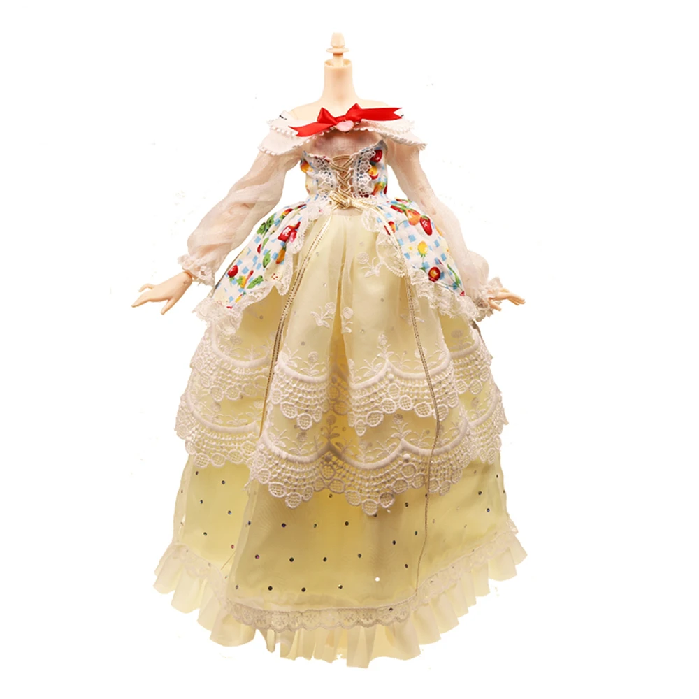 Bjd одежда ручной работы 1/4 Одежда для кукол платье в стиле Вестер для девочек 45 см Bjd 1/4 Куклы Игрушки для девочек женские Bjd куклы аксессуары