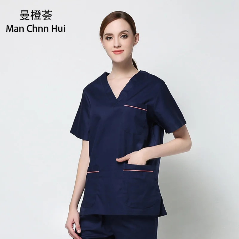Больничные женские наборы для ухода за кожей, доктор, изолированный халат, одежда для мытья, хирургическая форма, медицинская стоматологическая Рабочая одежда