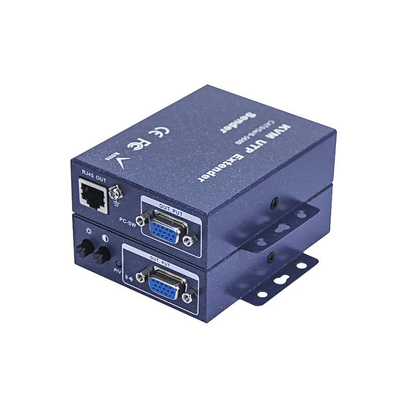 1080P 200 м VGA KVM UTP удлинитель с usb портом для DVR USB над cat5 cat6|KVM-переключатели| |