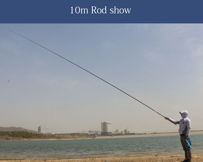 8-12 m Super Long Taiwan Fishing Rod 2-8 Hardness Telescopic Hard fishing Rod Hand Pole Light Fishing Rod