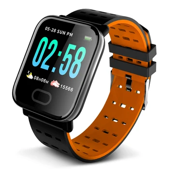 

Smart Bracelet Fitness Tracker Large Screen Health Monitoring Blood Pressure Heart Rate Sleeping Sports Detecting Reminder