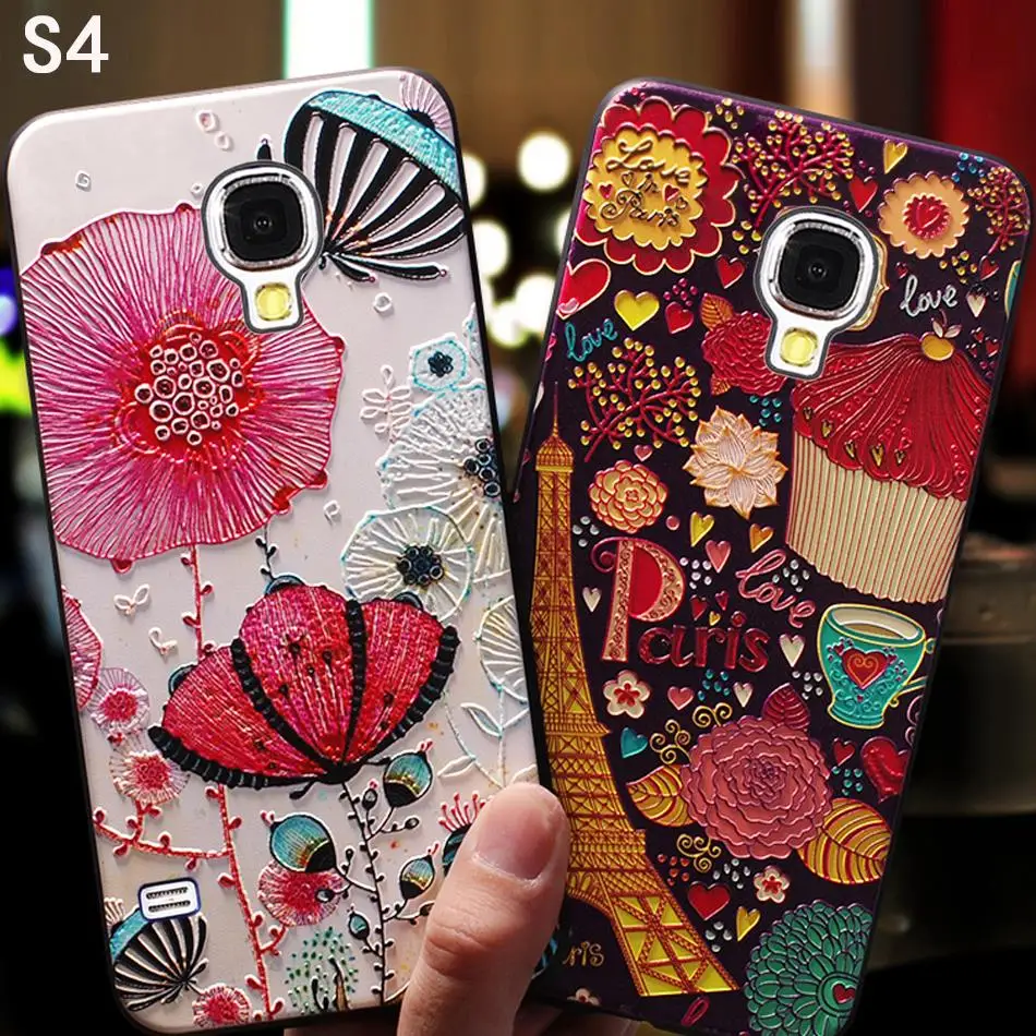 YonLinTan 3D роскошный чехол для Samsung Galaxy S4 S 4 i9400 силиконовый задний милый мобильный