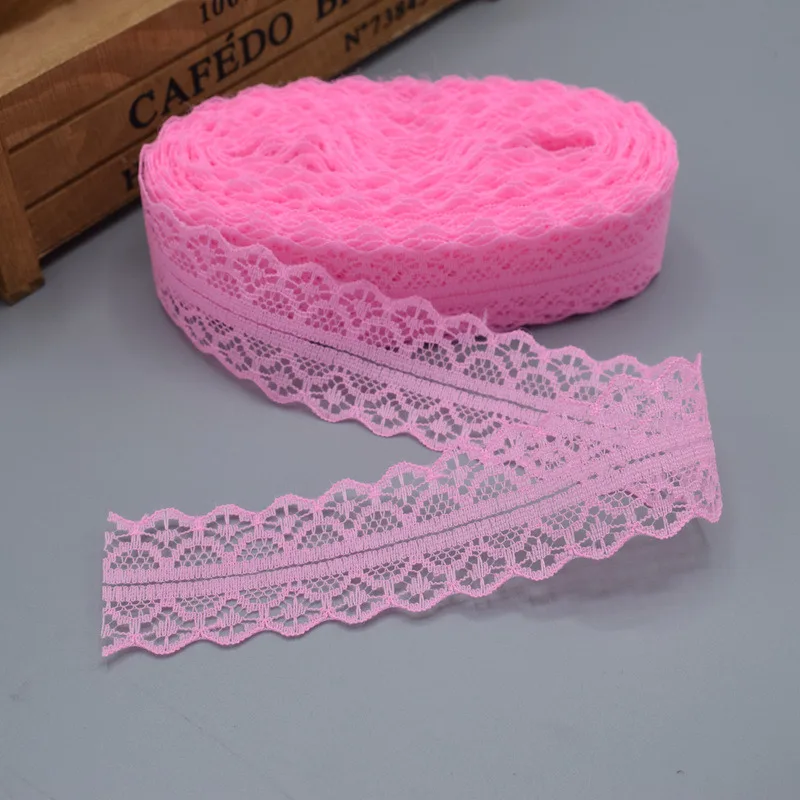 Lace Fabric Lace Ribbon Lace Garment Accessories Lace Sewing Supplies Lace Decoration Lace Accessories Lace Sewing Accessories Clothing Craft Accessories 28mm Wide Lace Ribbon Lace Fabric DIY Embroidery Pure Embroidery Decoration 21 Color Fabric 5-10yards