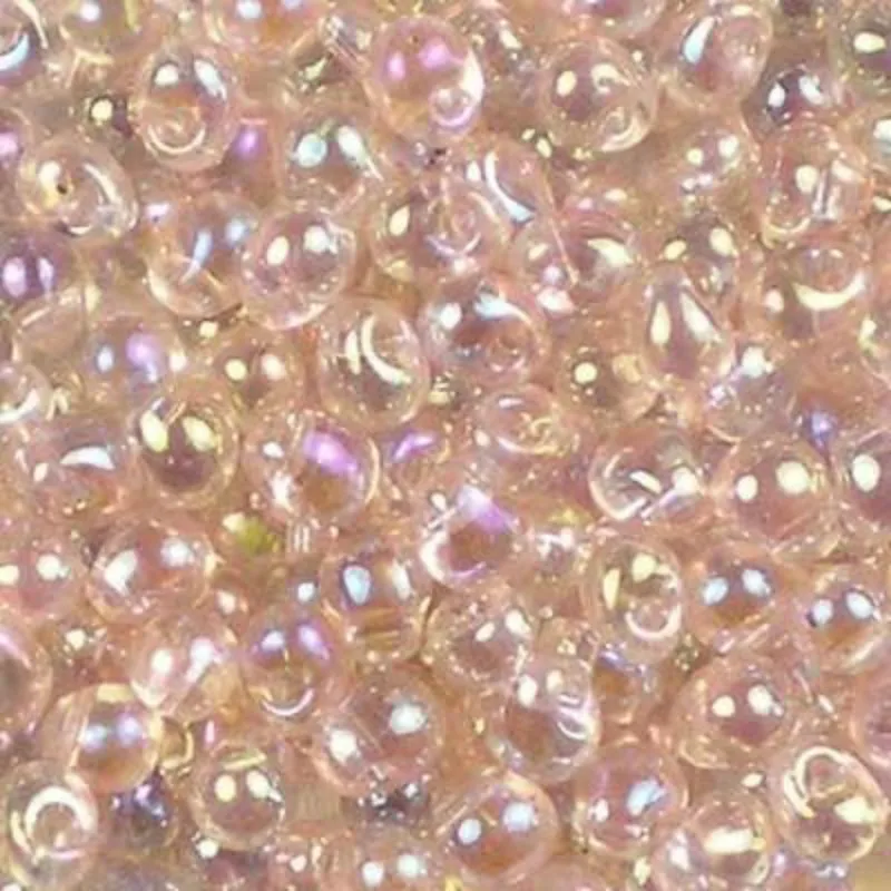 DP-292 Taidian 3.4mm Japanese Drop Seedbeads For Fashion Handwork Transparent Sapphire AB DP261